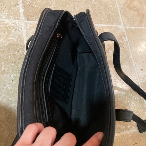 Vintage Small black Coach bag - Picture 10 of 12